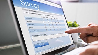Survey coverage